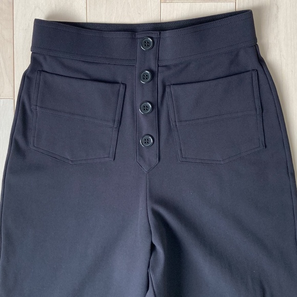 HALARA High Waisted Button Pants XS - Black - Picture 3 of 15